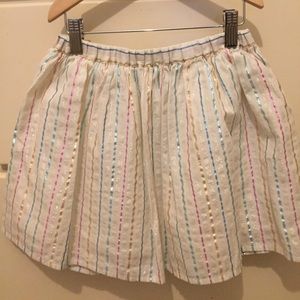 Gap skirt with metallic details